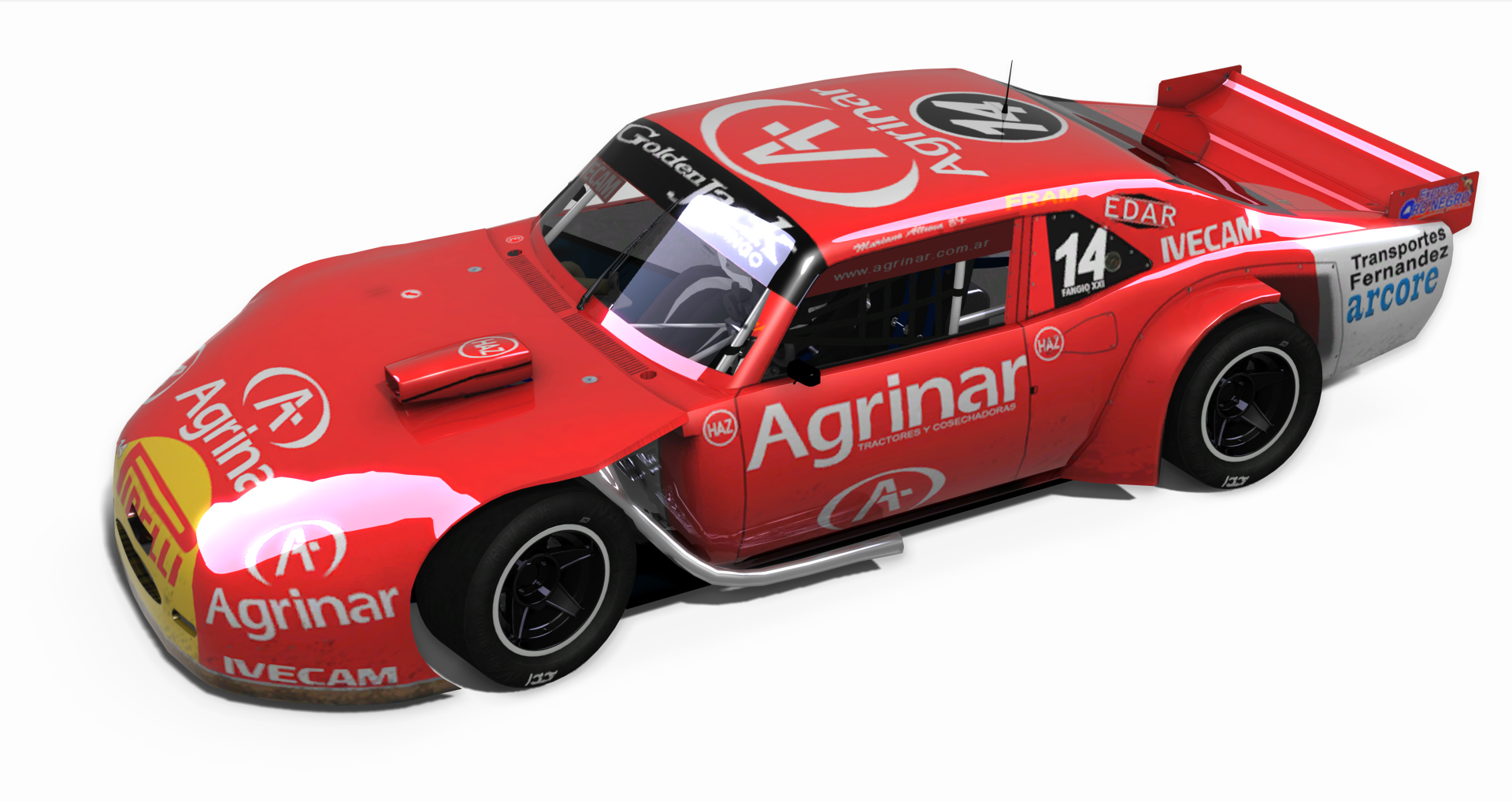 Chevrolet Chevy Turismo Carretera 2000-2007, skin 2007 - Mariano Altuna - 14