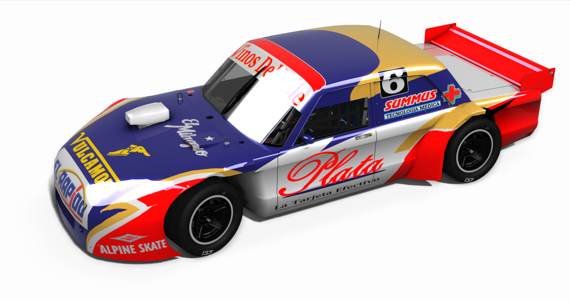 Ford Falcon Turismo Carretera 2000-2007, skin 2001 - Eduardo Ramos - 6