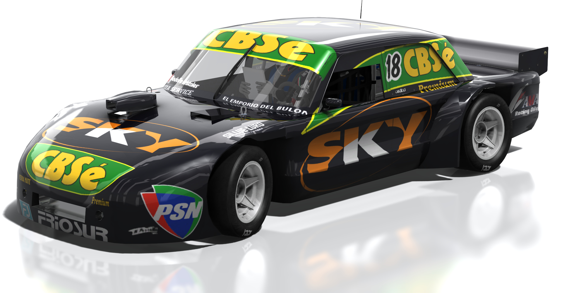 Ford Falcon Turismo Carretera 2000-2007, skin 2001 - Roberto Urretavizcaya - 18