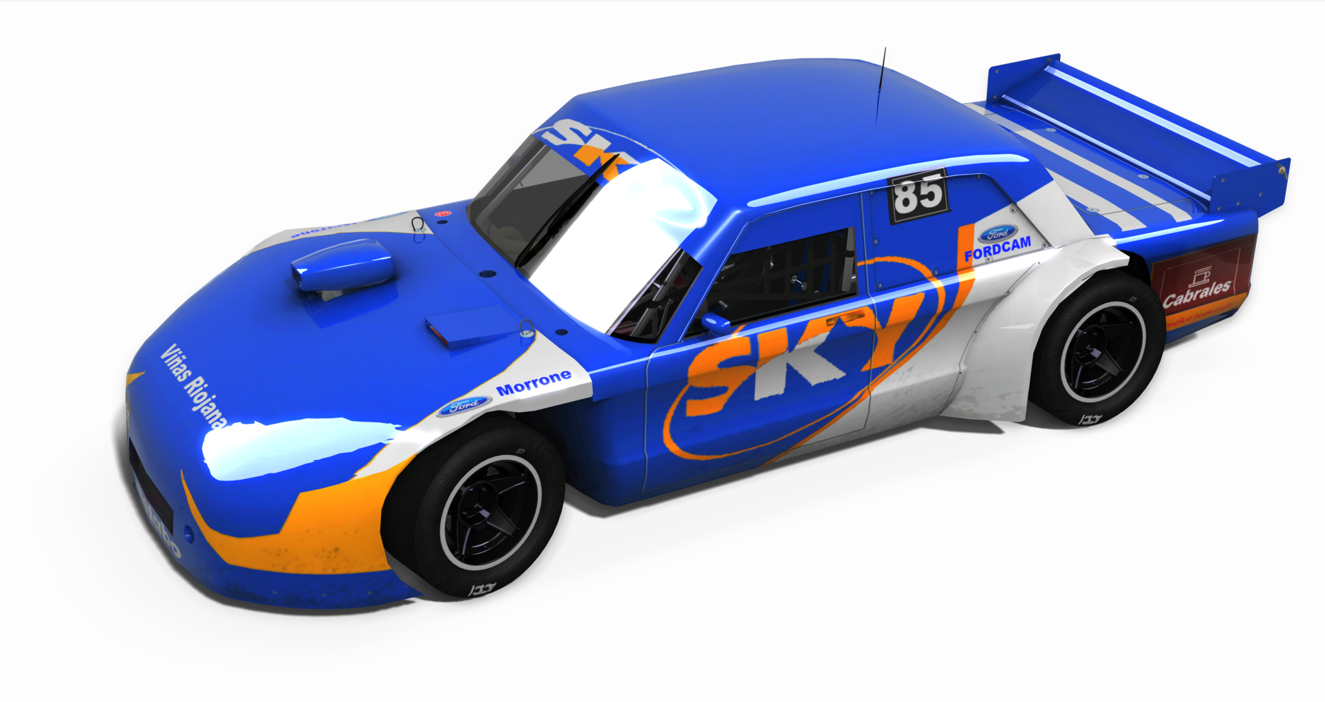Ford Falcon Turismo Carretera 2000-2007, skin 2002 - Walter Hernandez - 85