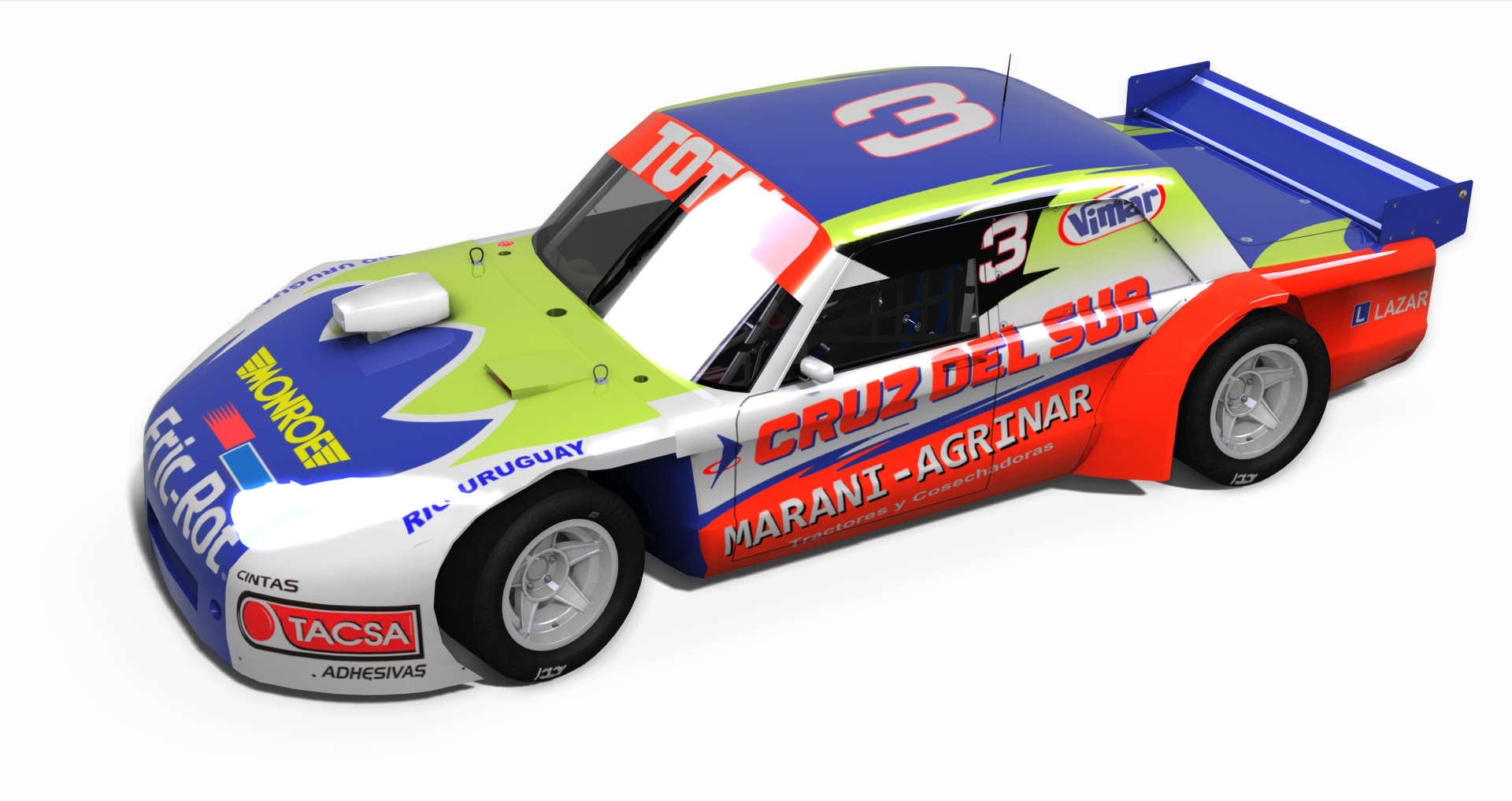 Ford Falcon Turismo Carretera 2000-2007, skin 2003 - Diego Aventin - 3