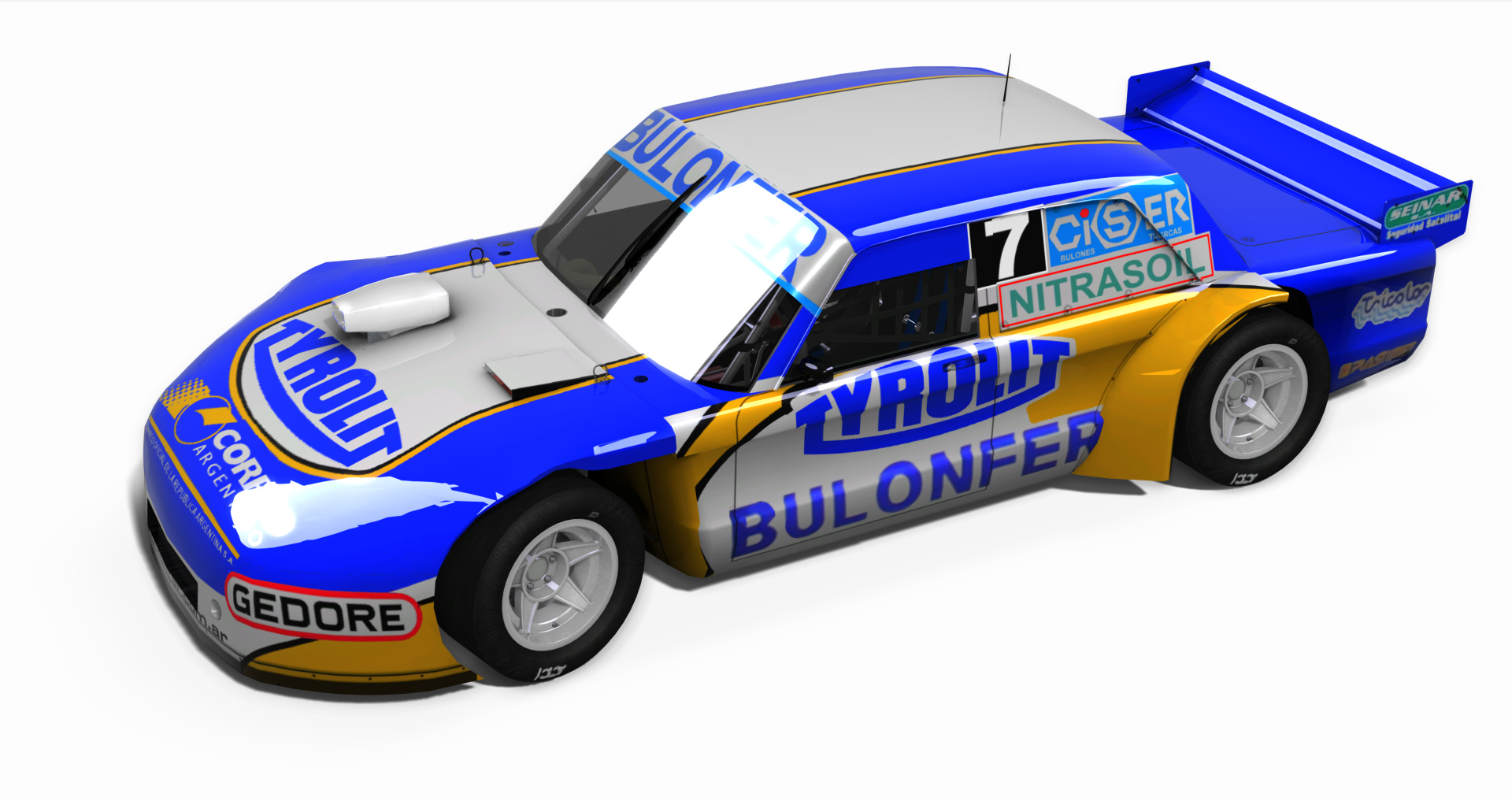 Ford Falcon Turismo Carretera 2000-2007, skin 2004 - Fabian Acuna - 7