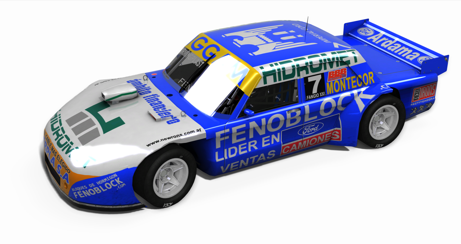 Ford Falcon Turismo Carretera 2000-2007, skin 2005 - Rafael Verna - 7