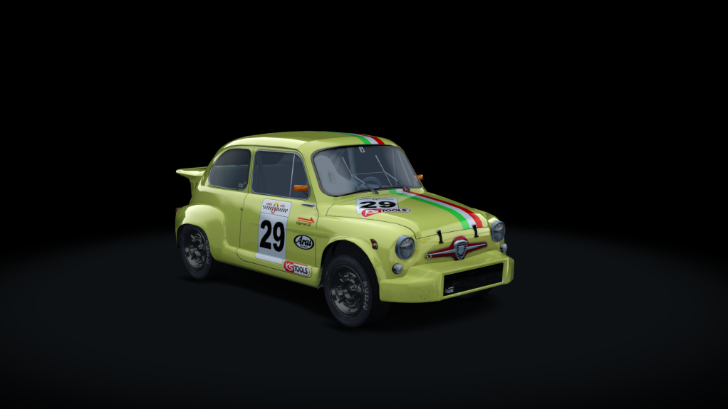 Abarth 600 TN Historico, skin 29