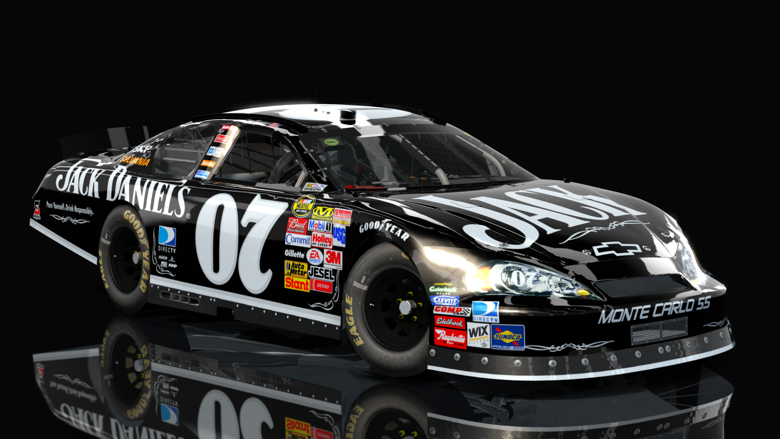 NASCAR Cup Series 2006 - Twisted Sisters BodyKit, skin 07_RCR