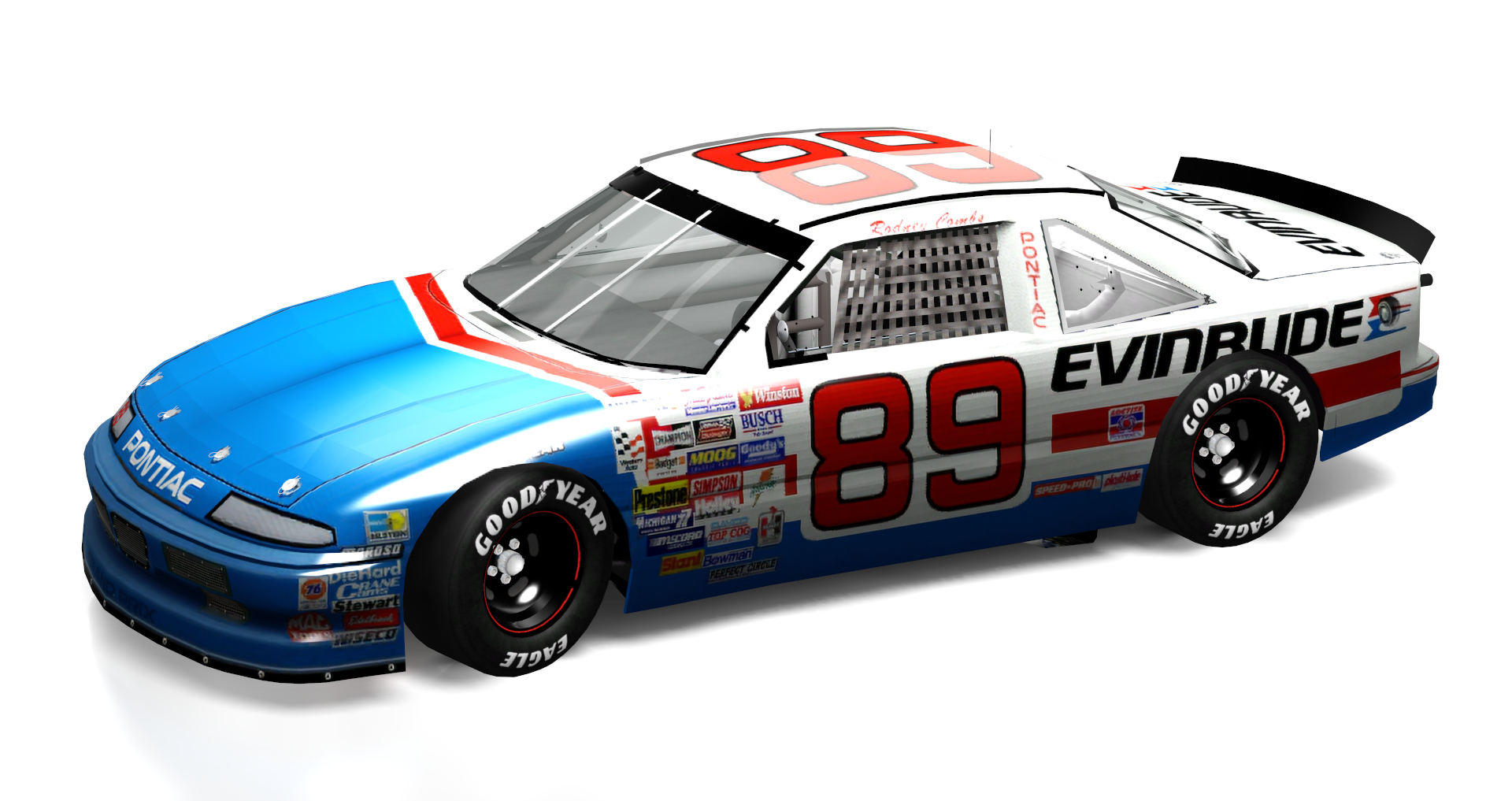 NASCAR Winston Cup 1990 Pontiac Grand Prix, skin 89_1990_evinrude