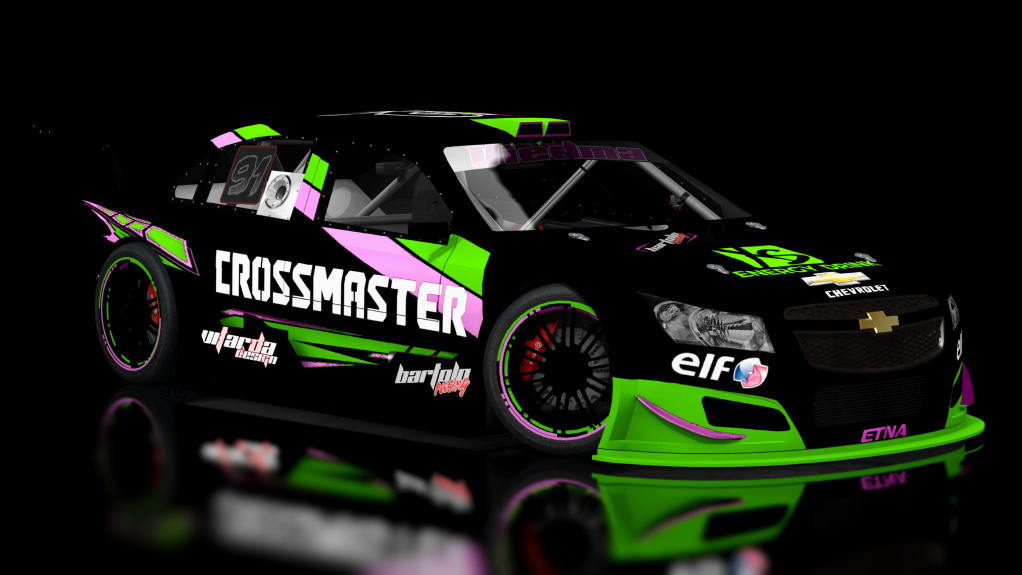 Top Car Chevrolet Cruze, skin 91_mauro_bartolo