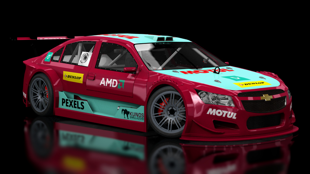 Top Car Chevrolet Cruze, skin A_team