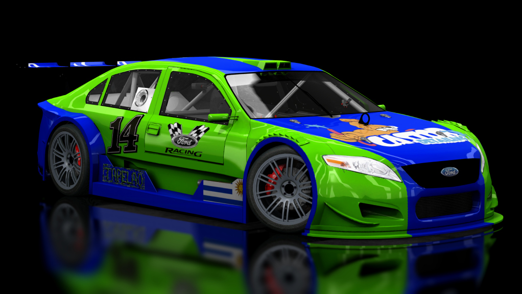 Top Car Ford Mondeo, skin gonza_robaina