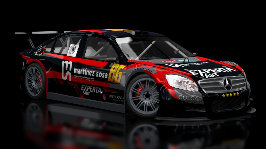 Top Car Mercedes Benz, skin MS_sport_team