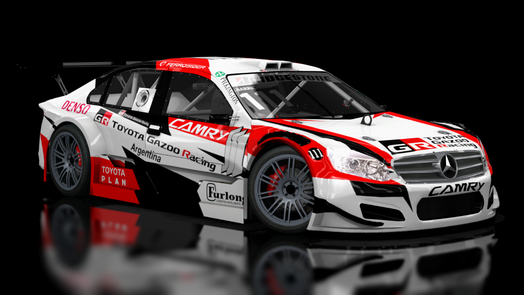Top Car Mercedes Benz, skin barrichello
