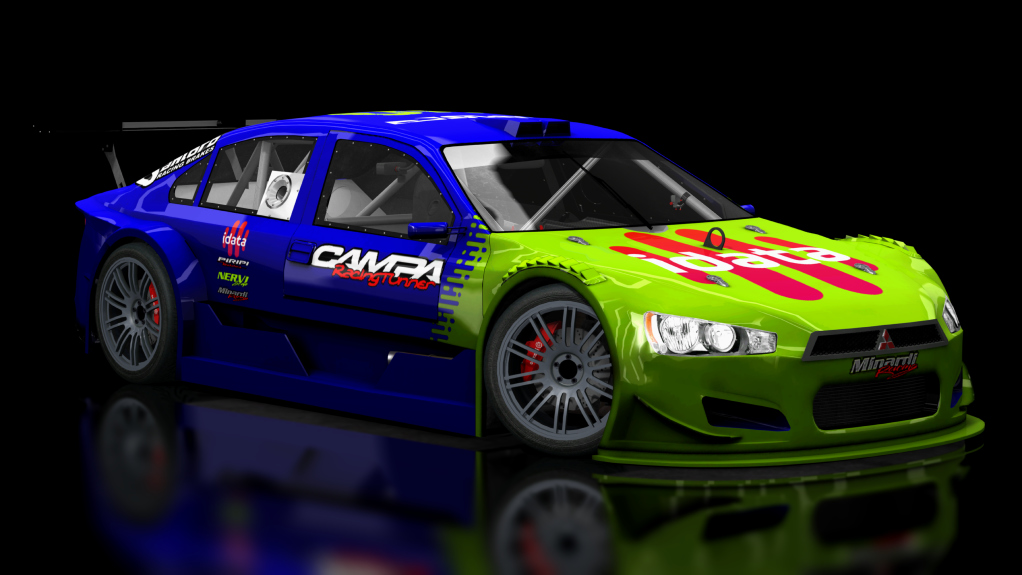 Top Car Mitsubishi Lancer, skin 110_axel_teuceda