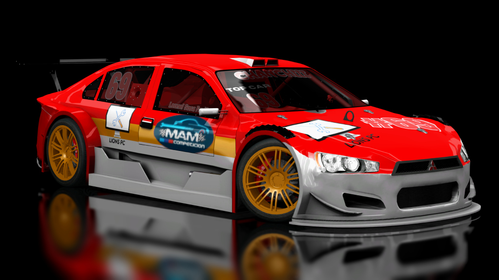 Top Car Mitsubishi Lancer, skin 69_leonel_sosa