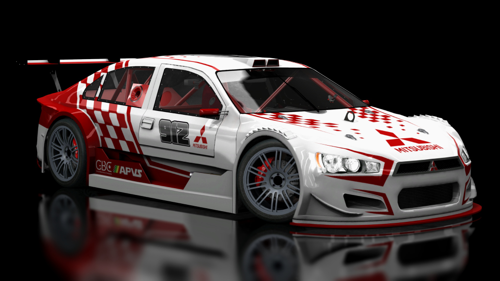 Top Car Mitsubishi Lancer, skin 912_sebastian_wrzesinski
