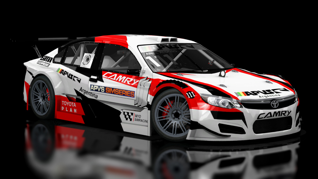 Top Car Toyota Camry, skin ariel_alonso