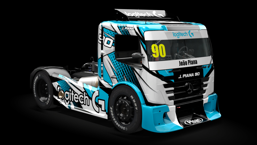 MERCEDES E-Truck, skin #90_Joao_Piana