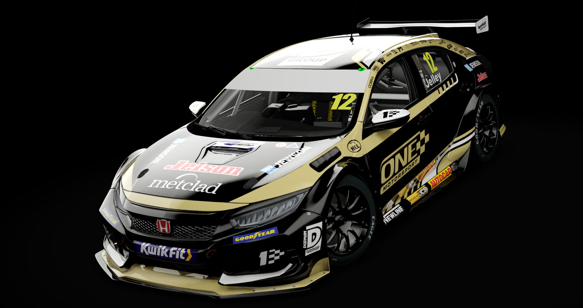 BTCC NGTC Honda Civic Type-R (FK8), skin One_2025_12