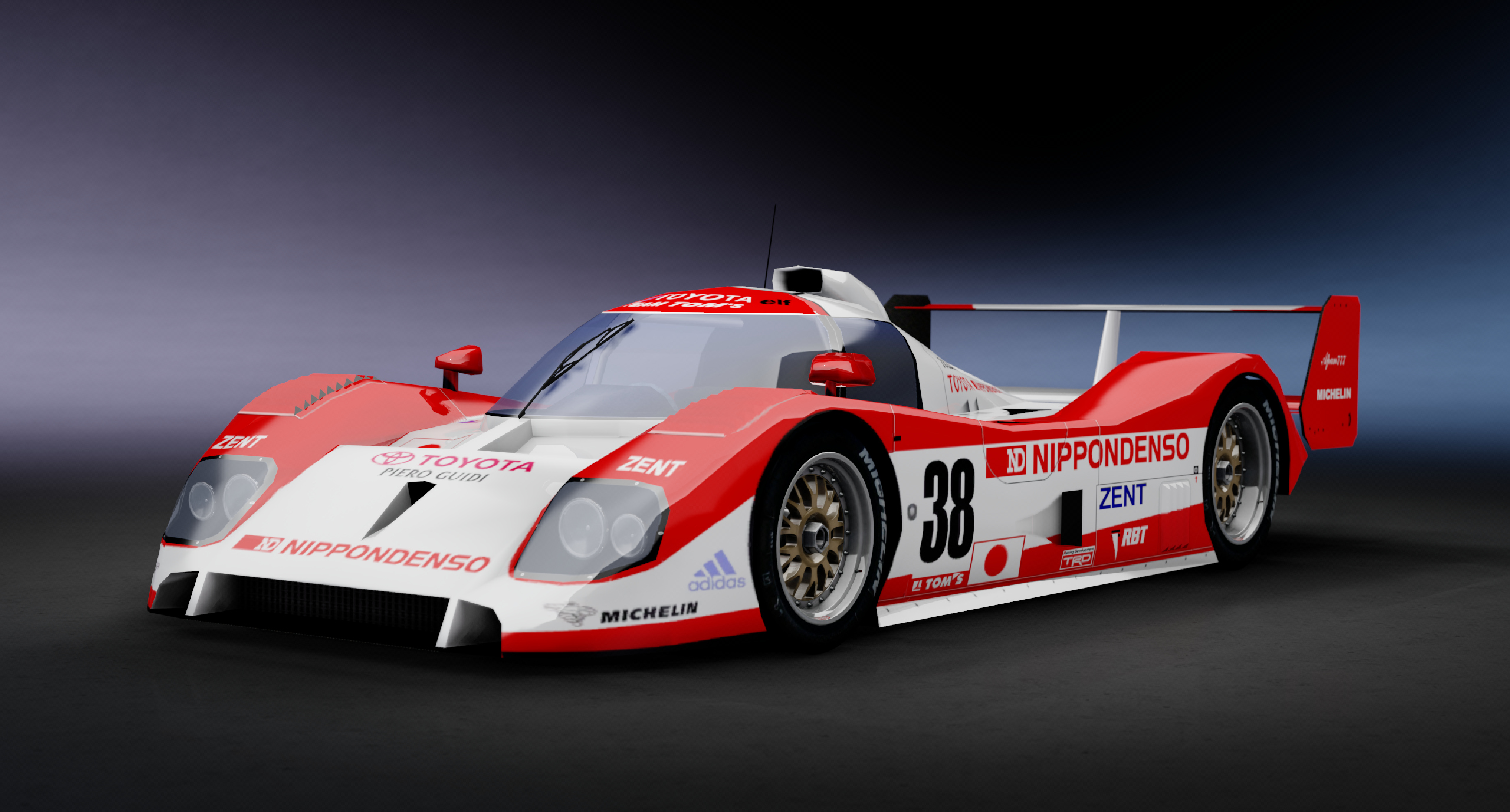 Toyota TS010 Gr.C 1993, skin Toms 1993_f