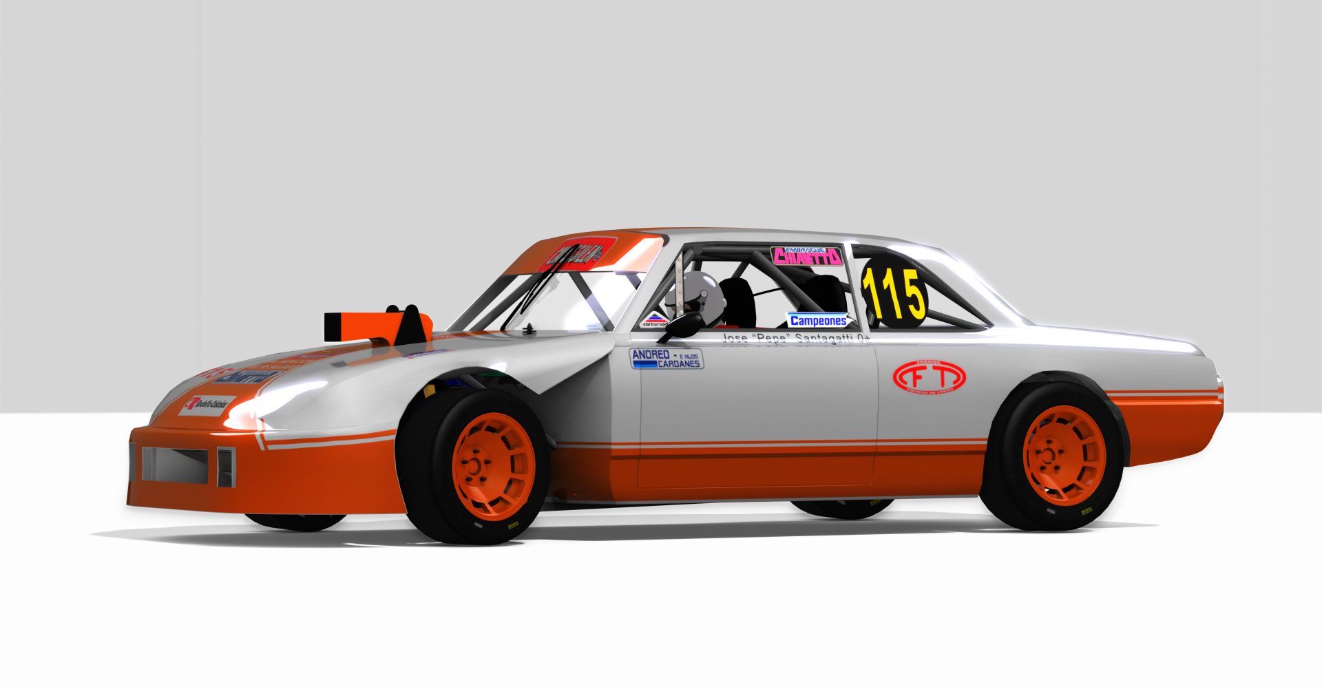 TC 1994 - Renault Torino, skin SANTAGATTI