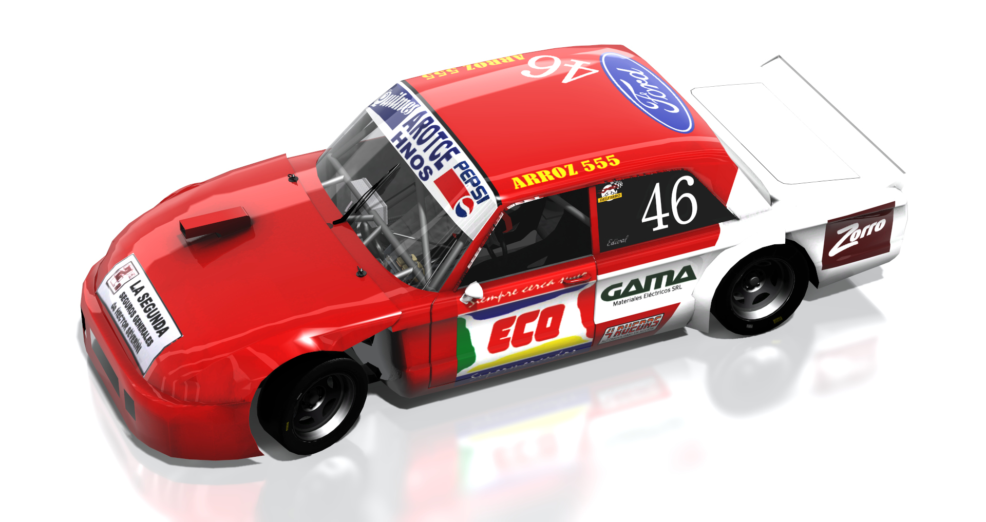 TC 1997 - Ford Falcon - 2, skin VIDELE