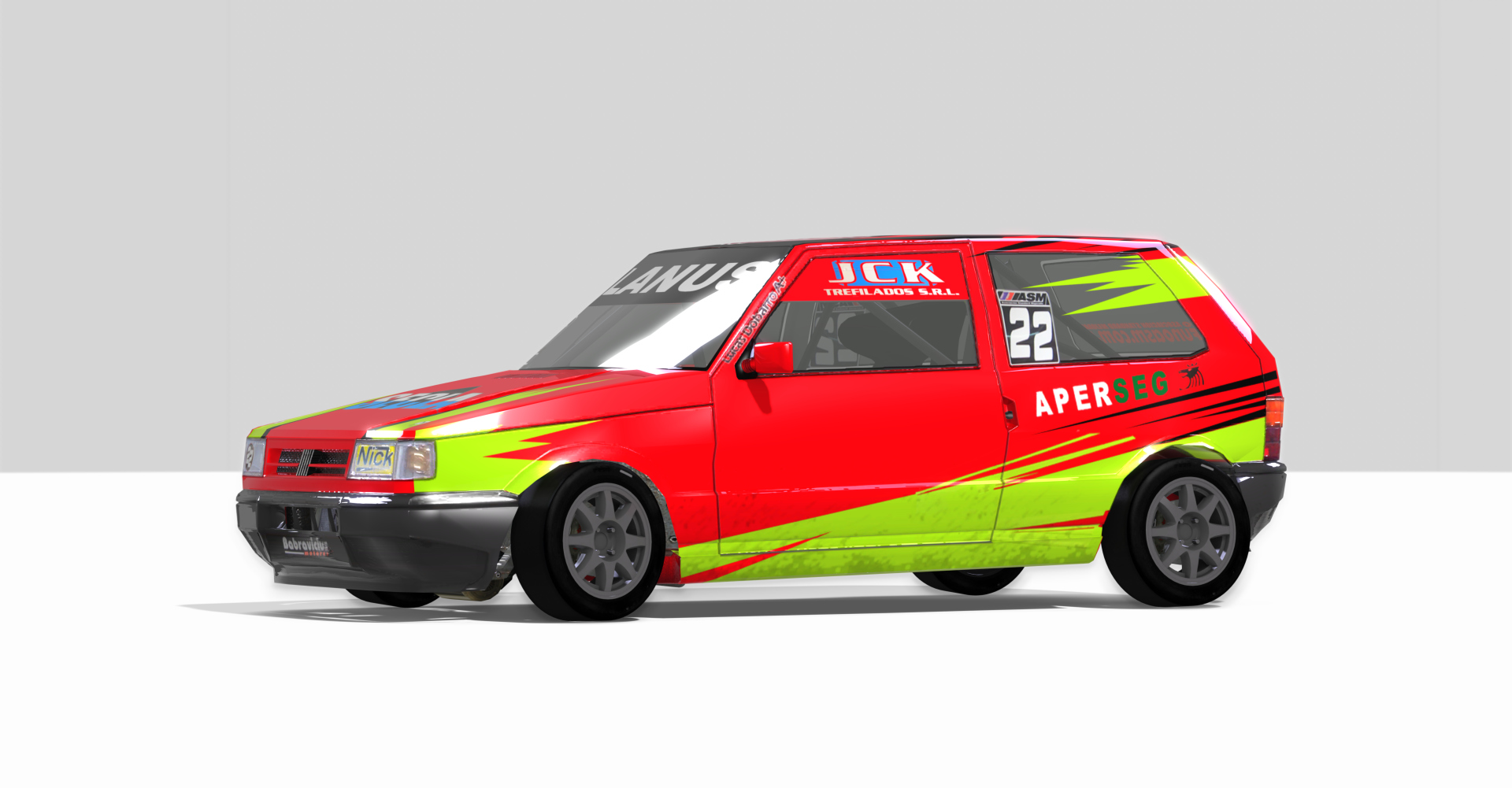 Fiat UNO 99' ASM 2009, skin 22