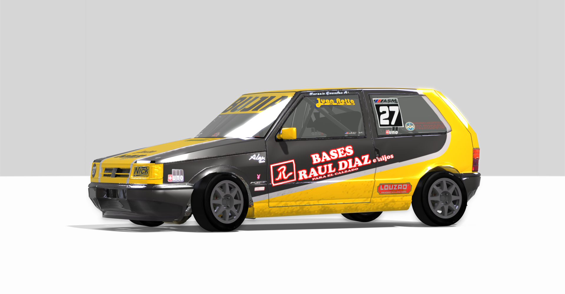 Fiat UNO 99' ASM 2009, skin 27