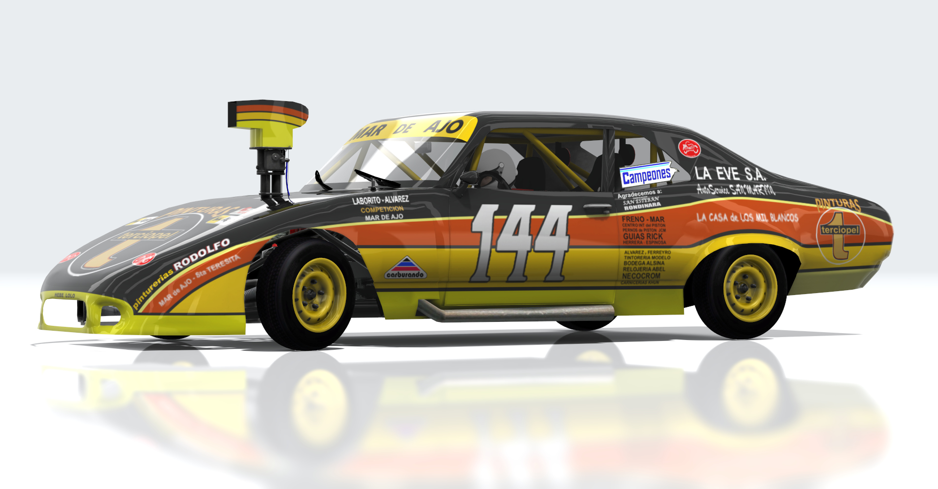 WVR Chevrolet 1 Turismo Carretera - 1979/1984, skin CONTI - 1982