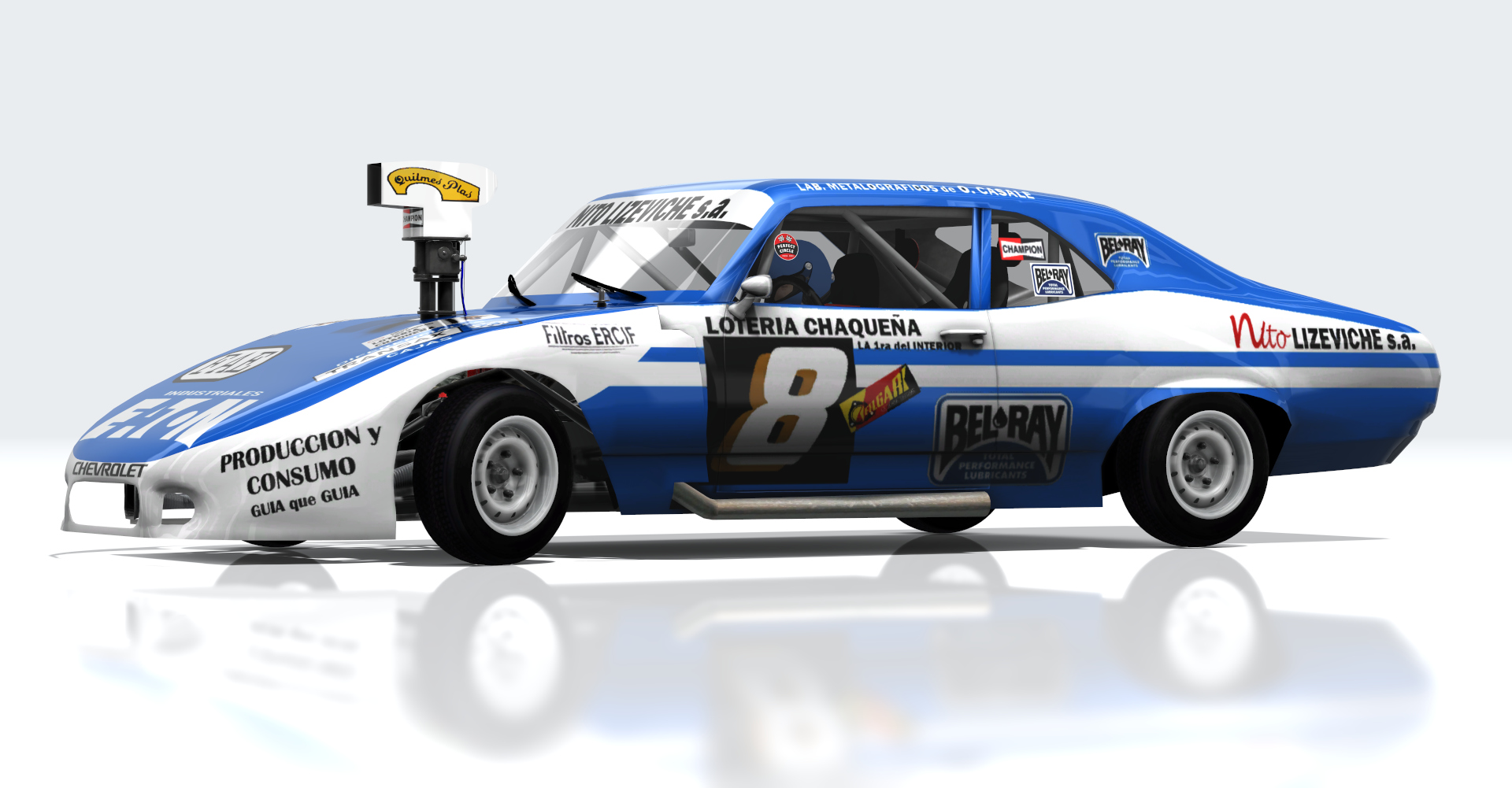 WVR Chevrolet 1 Turismo Carretera - 1979/1984, skin LIZEVICHE - 1979-80
