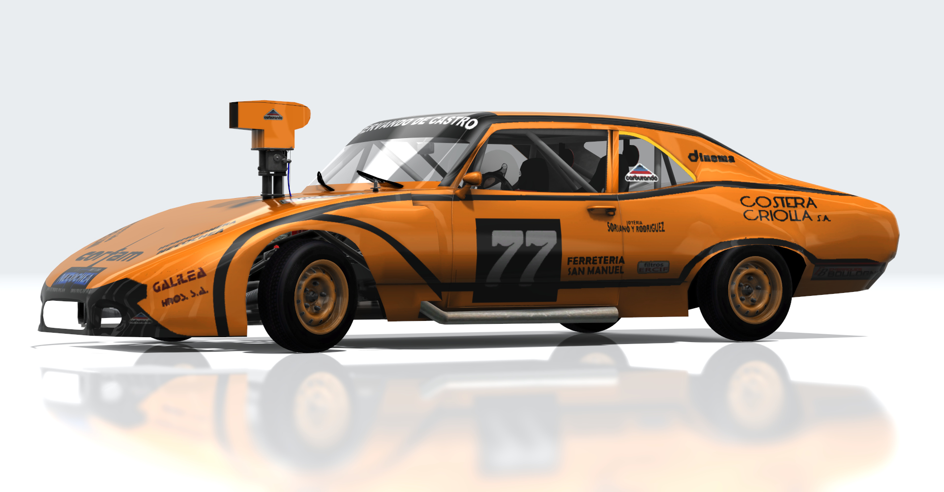 WVR Chevrolet 1 Turismo Carretera - 1979/1984, skin OCCHIONERO - 1980