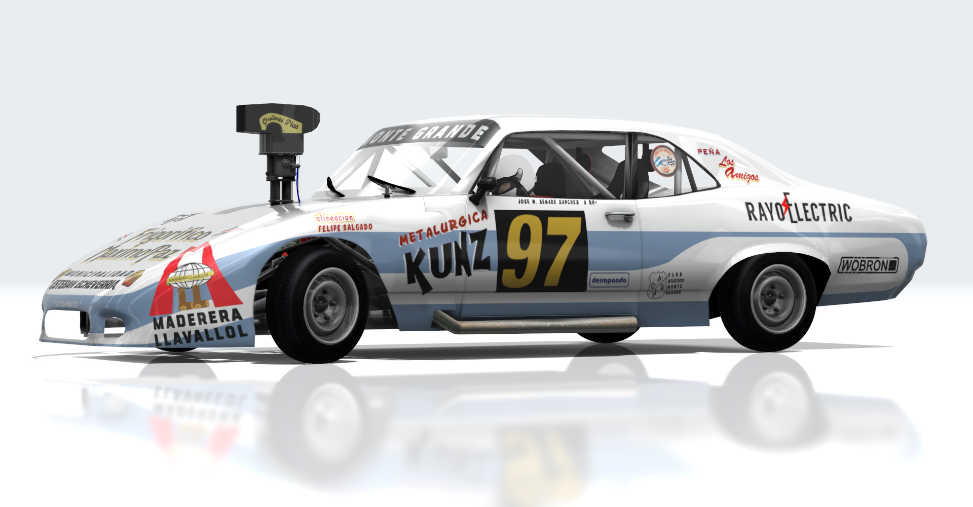WVR Chevrolet 1 Turismo Carretera - 1979/1984, skin SEGADE SANCHEZ - 1983