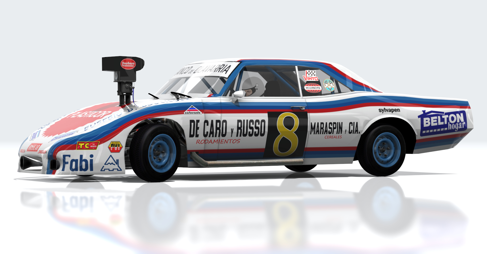 WVR Dodge 1 Turismo Carretera - 1979/1984, skin MARTINEZ - 1982