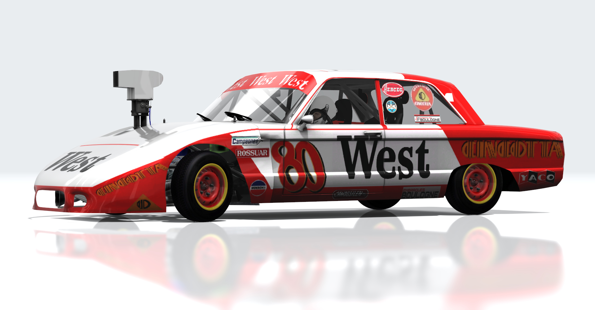 WVR Ford 1 Turismo Carretera - 1979/1984, skin TRAVERSO - 1983