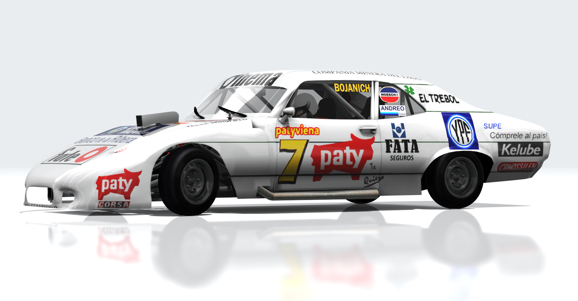 WVR Chevrolet 1 Turismo Carretera - 1985/1989, skin MORRESI - 1989