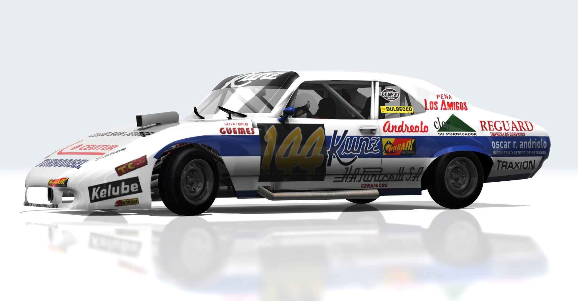 WVR Chevrolet 1 Turismo Carretera - 1985/1989, skin ROUX - 1987