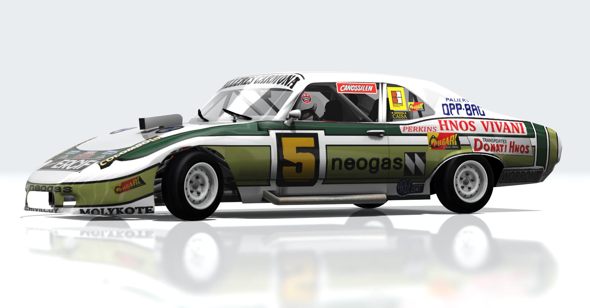 WVR Chevrolet 1 Turismo Carretera - 1985/1989, skin SATRIANO - 1985