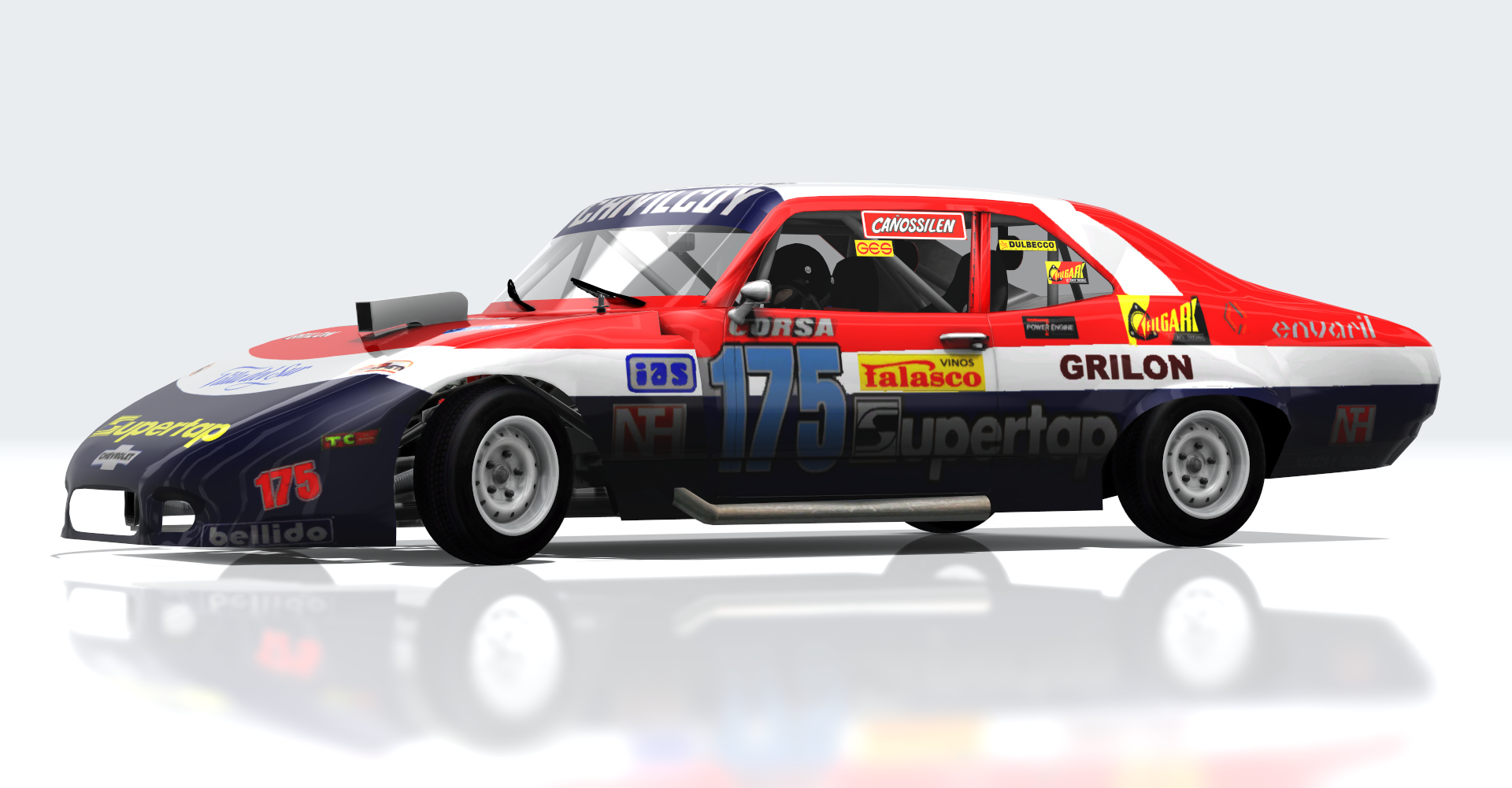 WVR Chevrolet 1 Turismo Carretera - 1985/1989, skin URRETAVIZCAYA - 1986