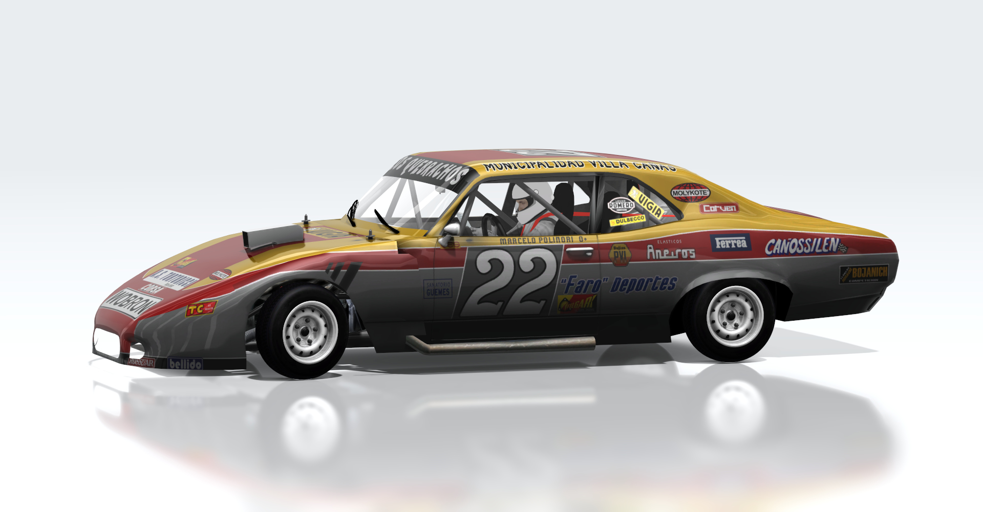 WVR Chevrolet 1 Turismo Carretera - 1987, skin POLINORI (CHEVROLET)