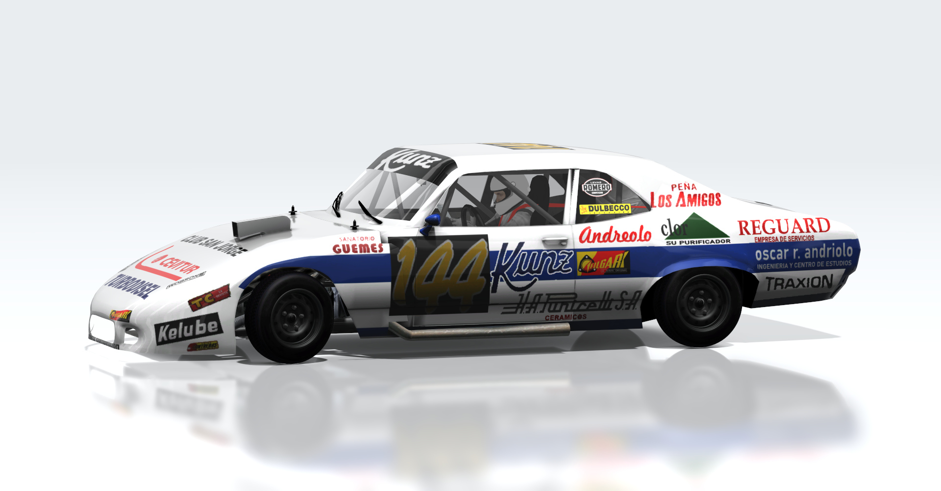 WVR Chevrolet 1 Turismo Carretera - 1987, skin ROUX