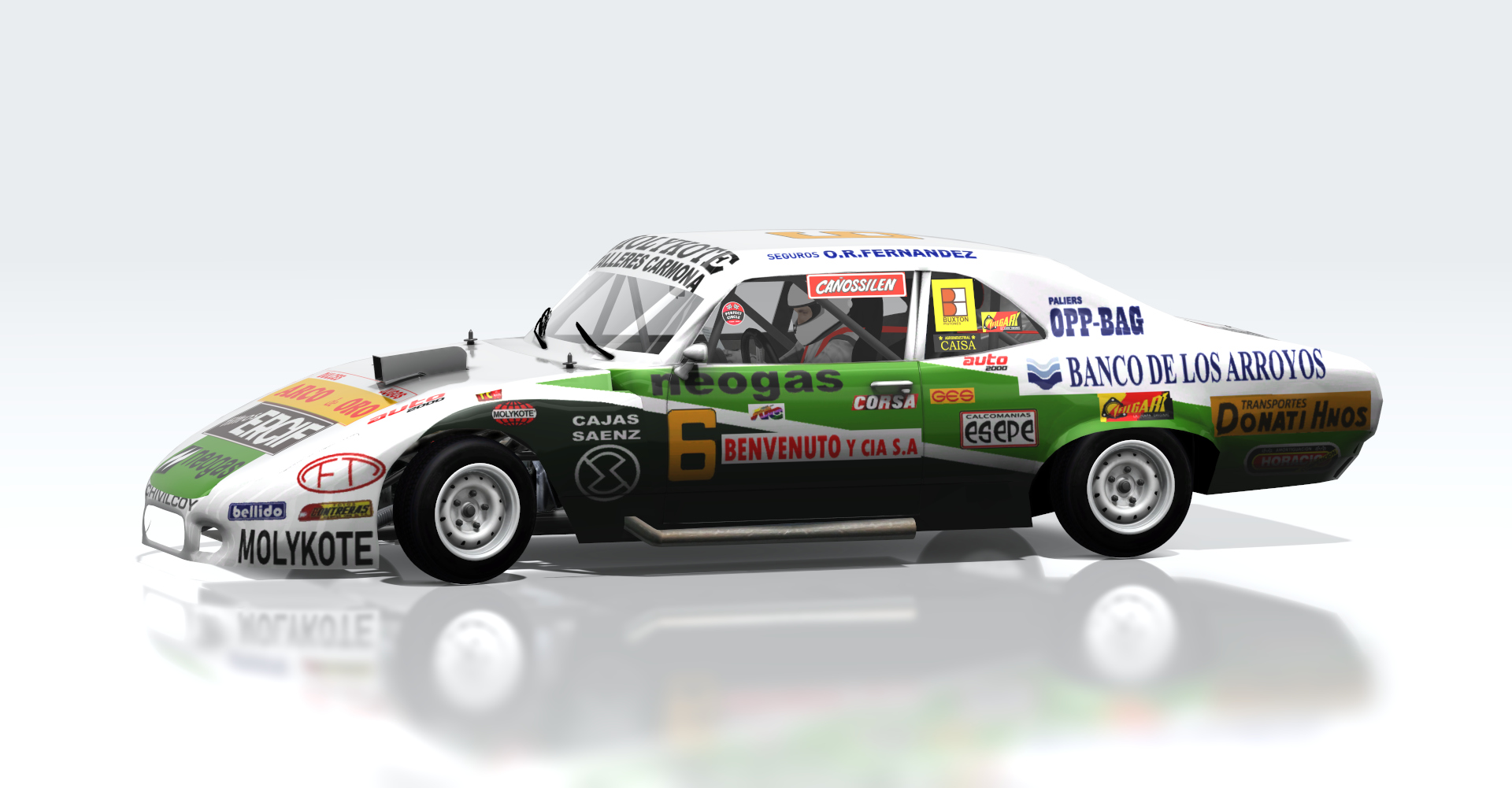 WVR Chevrolet 1 Turismo Carretera - 1987, skin SATRIANO