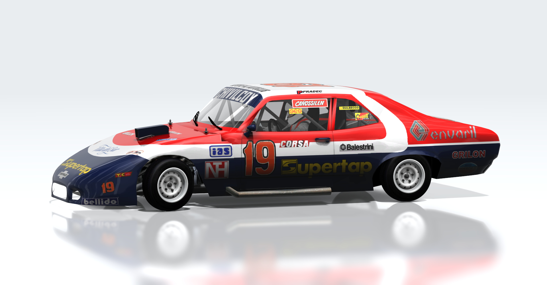 WVR Chevrolet 1 Turismo Carretera - 1987, skin URRETAVIZCAYA