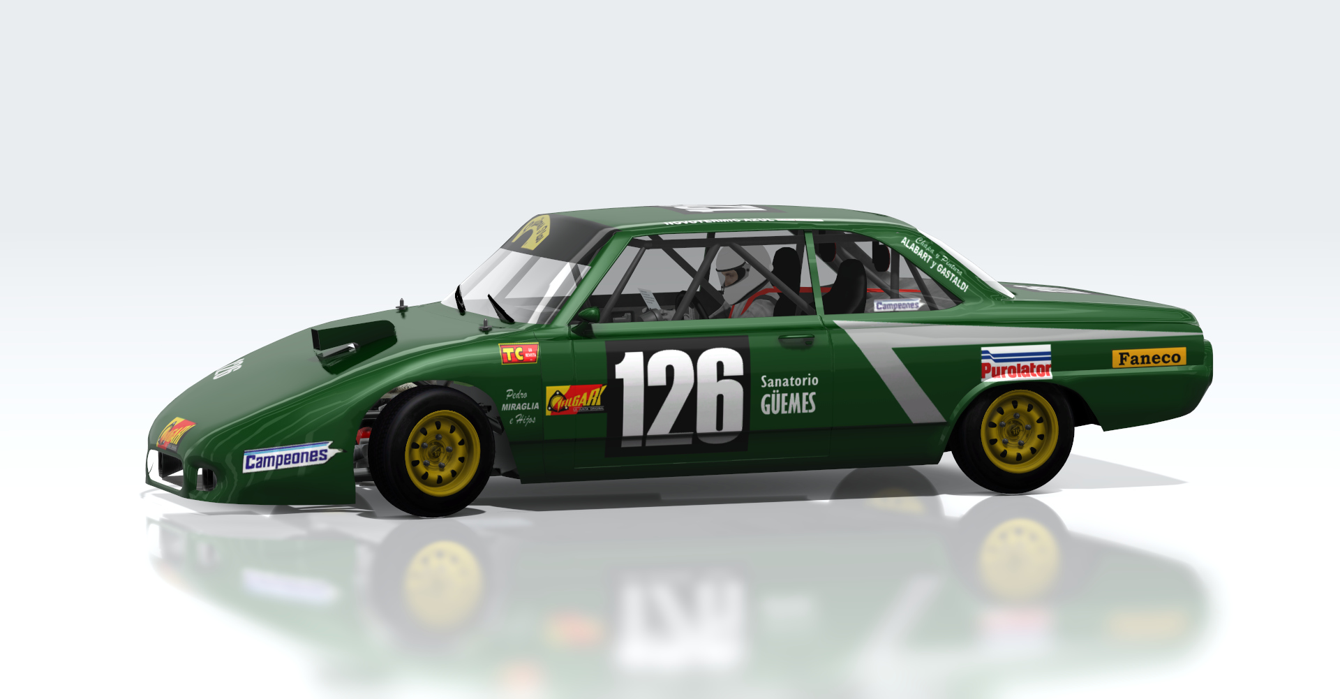 WVR Torino 1 Turismo Carretera - 1987, skin PADILLA