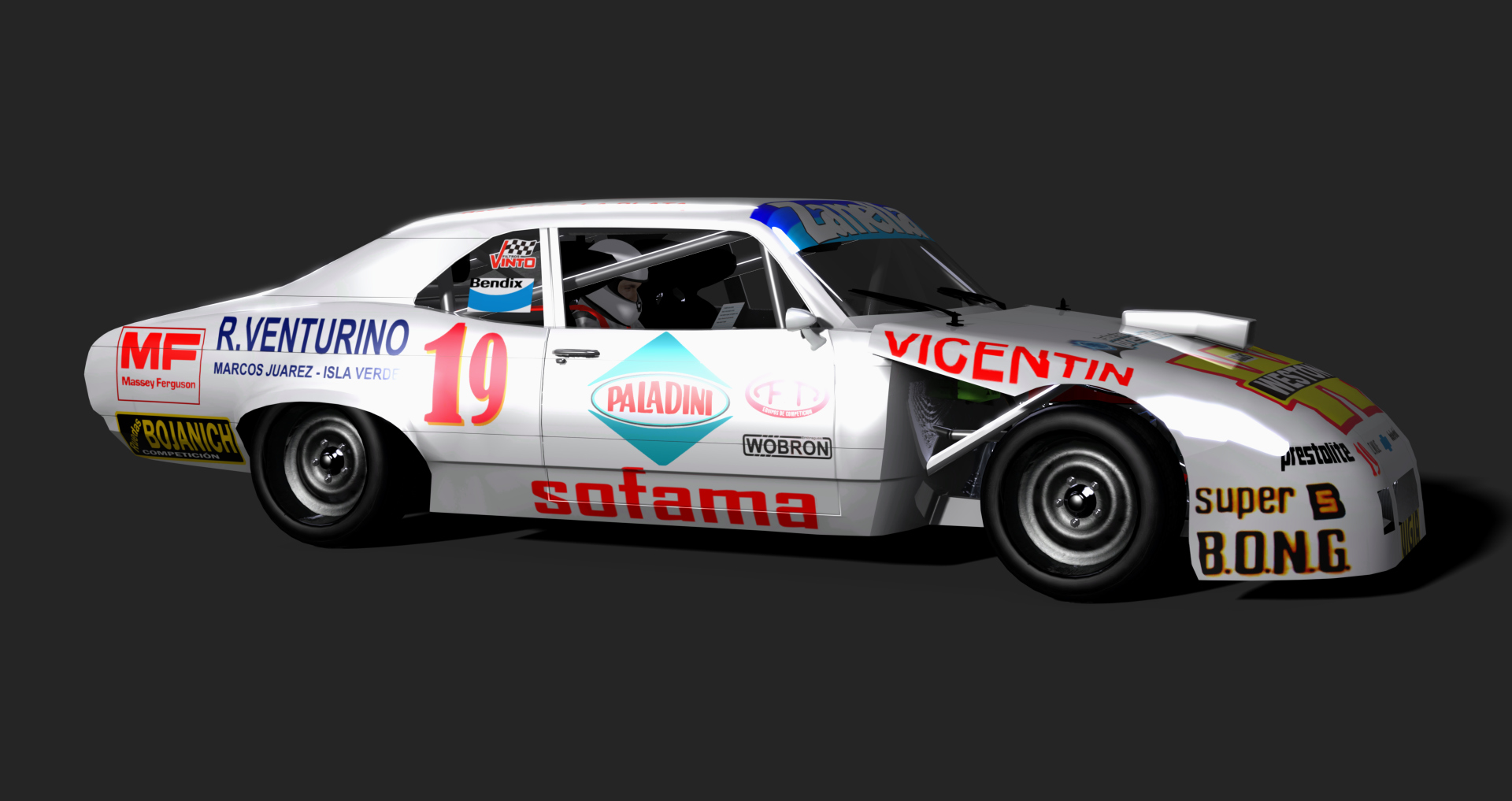 WVR Chevrolet 1 Turismo Carretera - 1990, skin VANRELL