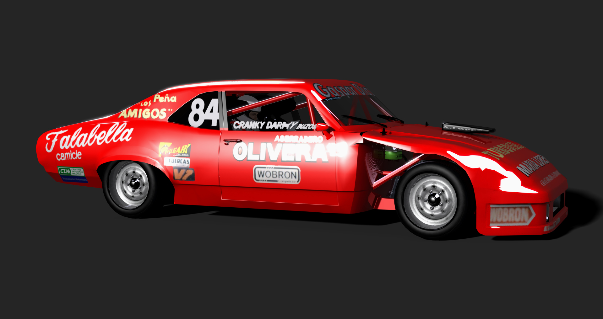 WVR Chevrolet 2 Turismo Carretera - 1990, skin COLABELLO