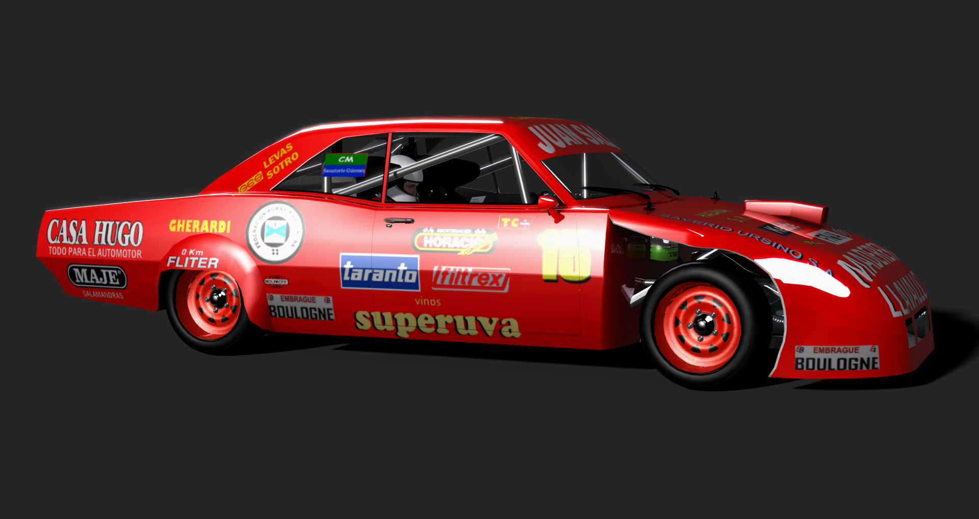 WVR Dodge 2 Turismo Carretera - 1990, skin NESPRIAS