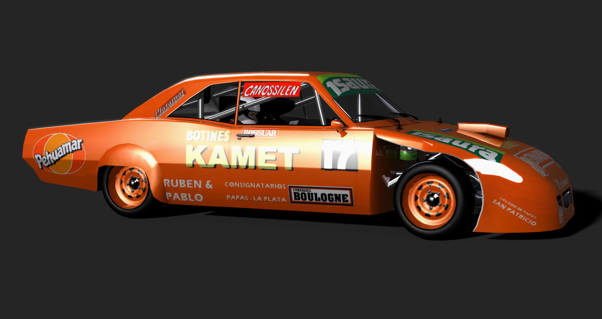 WVR Dodge 2 Turismo Carretera - 1990, skin RAMOS