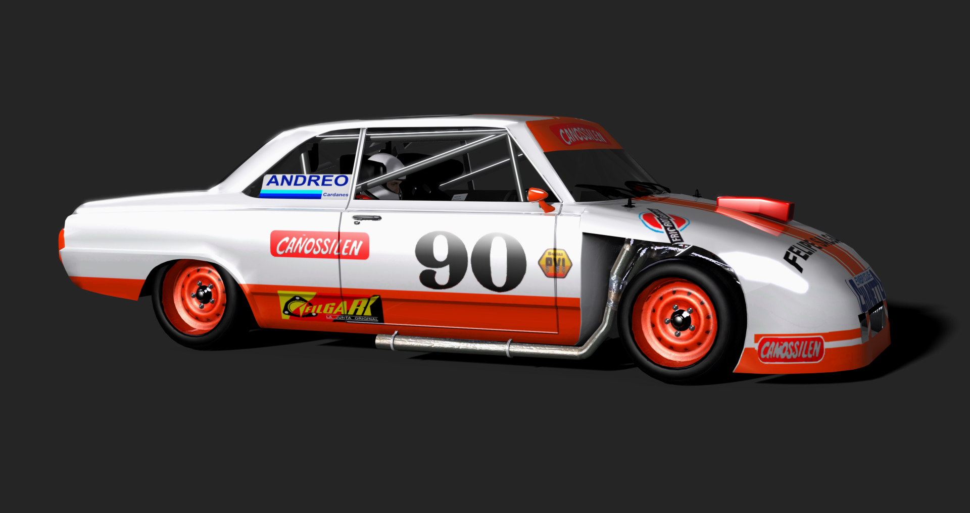 WVR Torino Turismo Carretera - 1990, skin SANTAGATTI