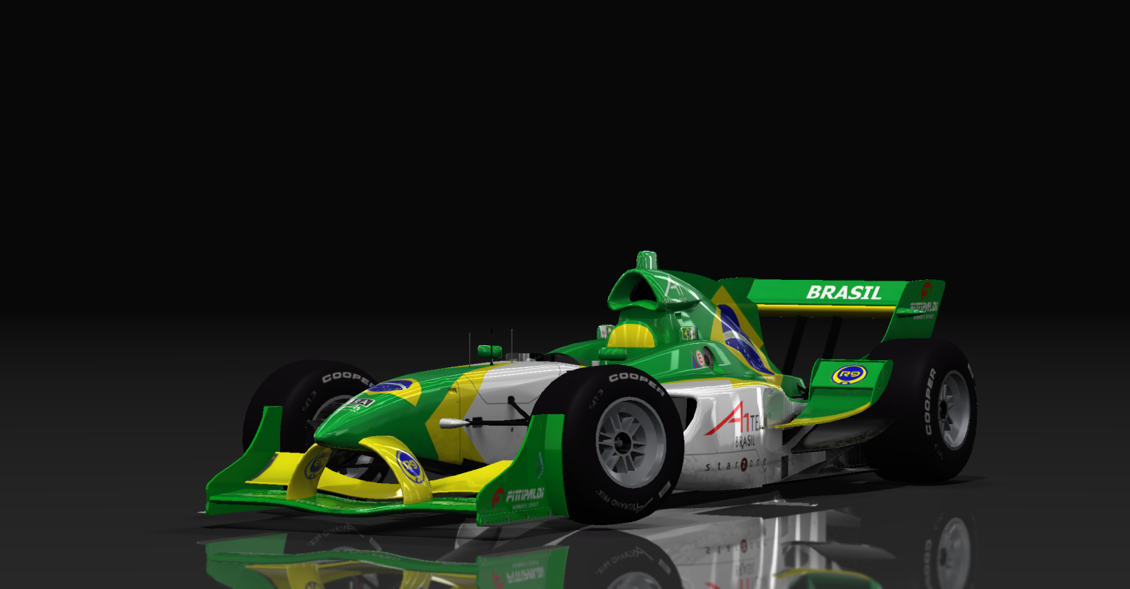 Lola A1GP 550, skin 2005 Brazil