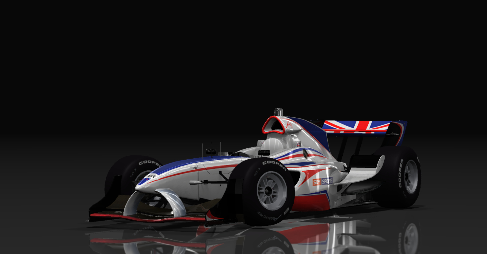 Lola A1GP 550, skin 2005 Great Britain