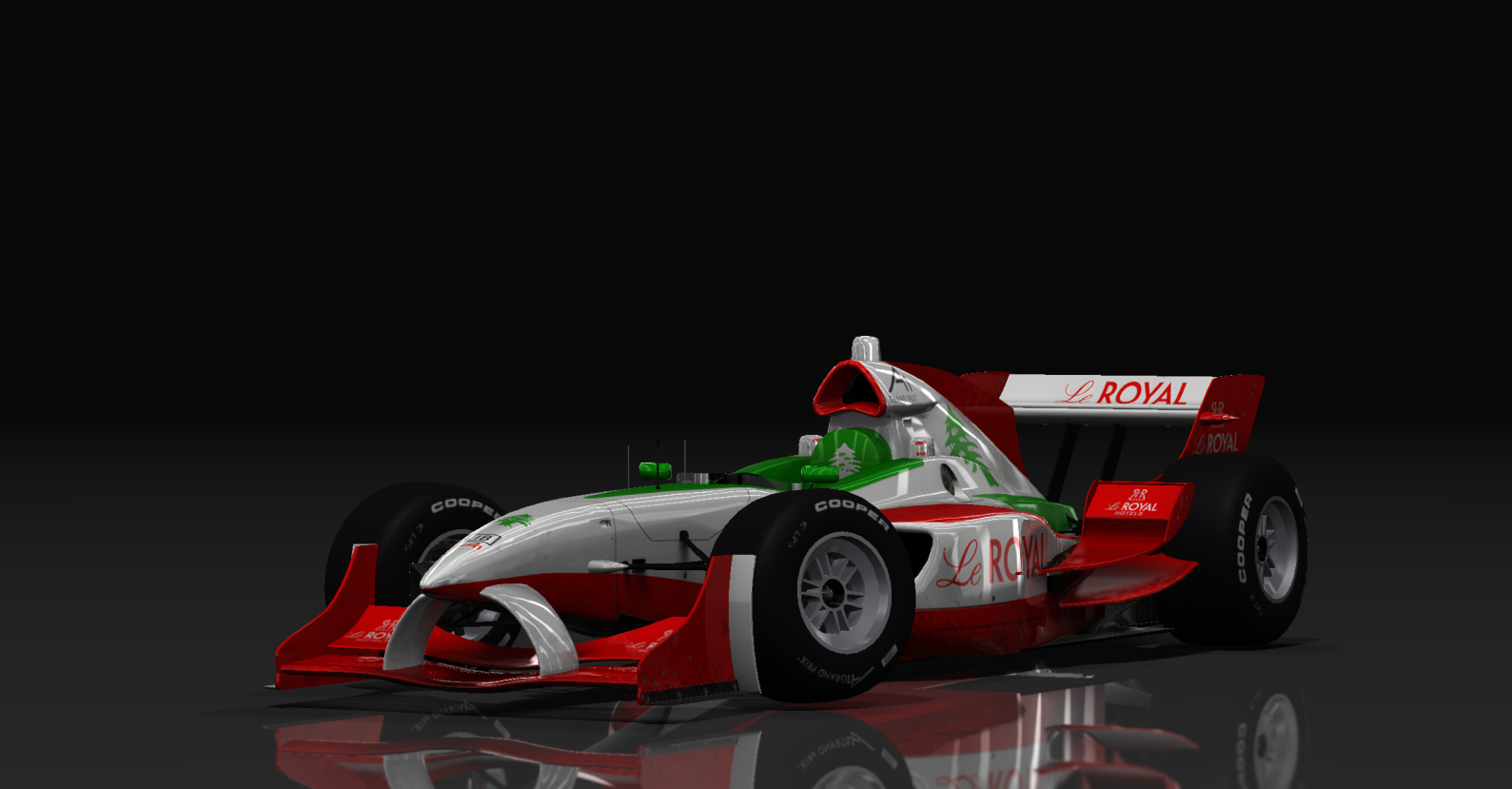 Lola A1GP 550, skin 2005 Lebanon
