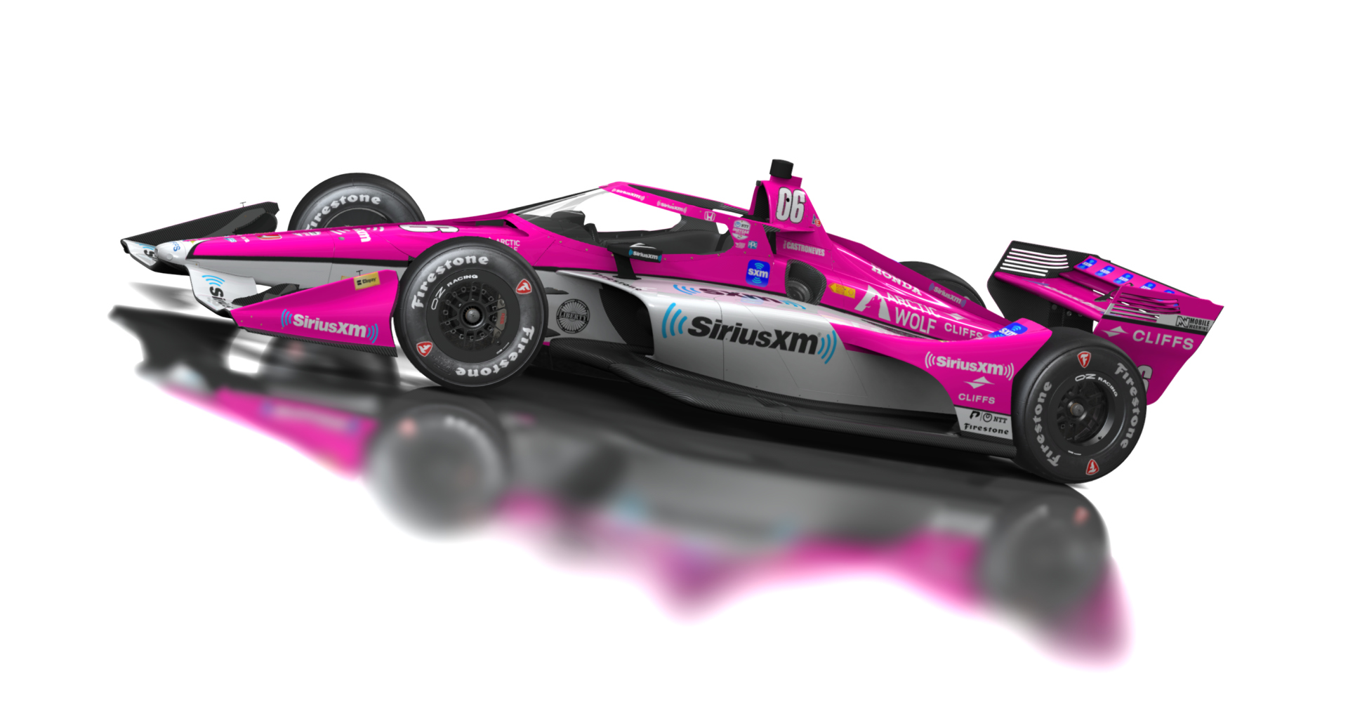 Formula Americas 2020, skin 06 Helio Castroneves - Sirius XM 2